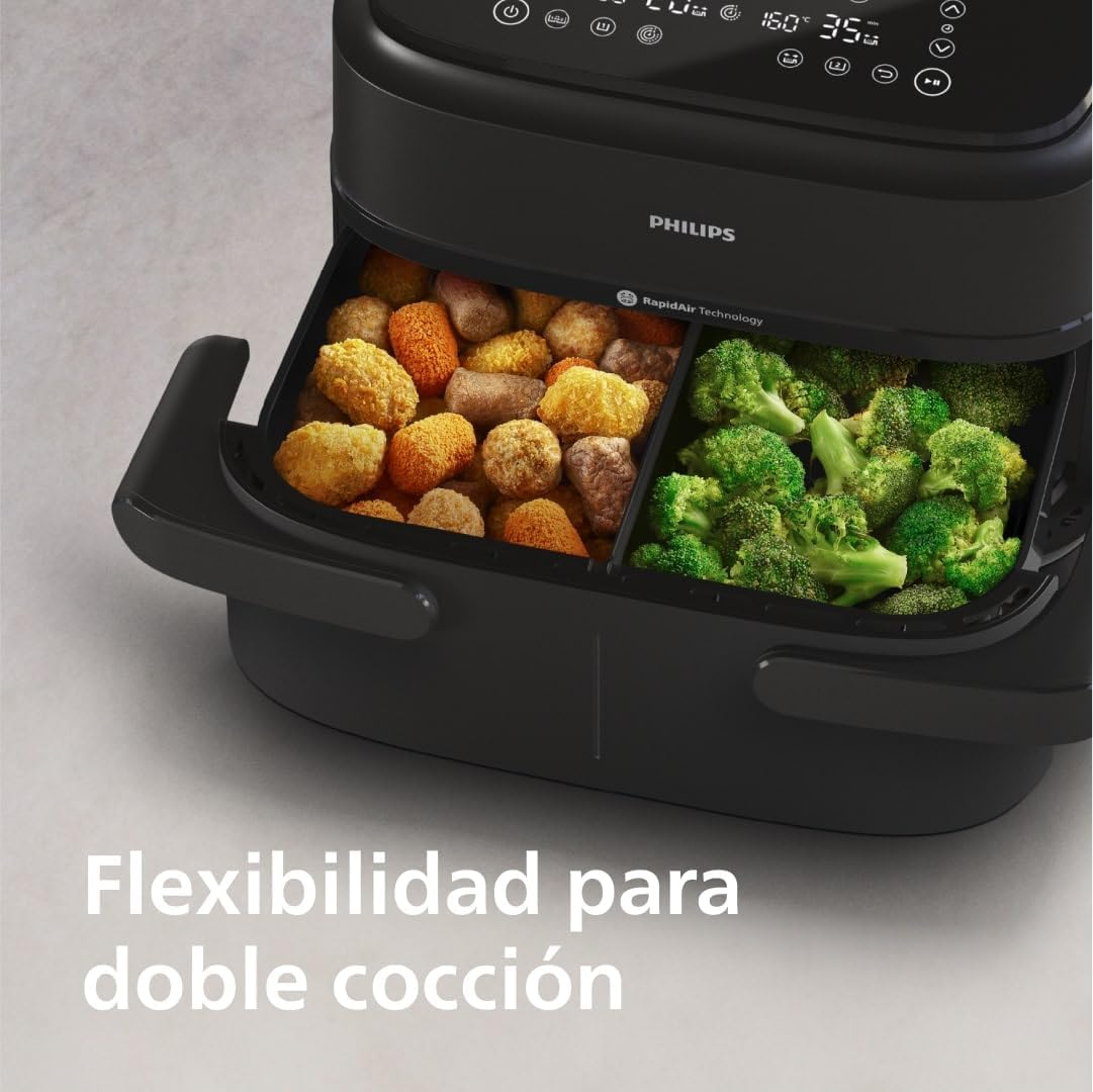 Thumbnail 4 de Philips Dual Basket Airfryer Serie 1000 🍟 Cocina saludable y rápida