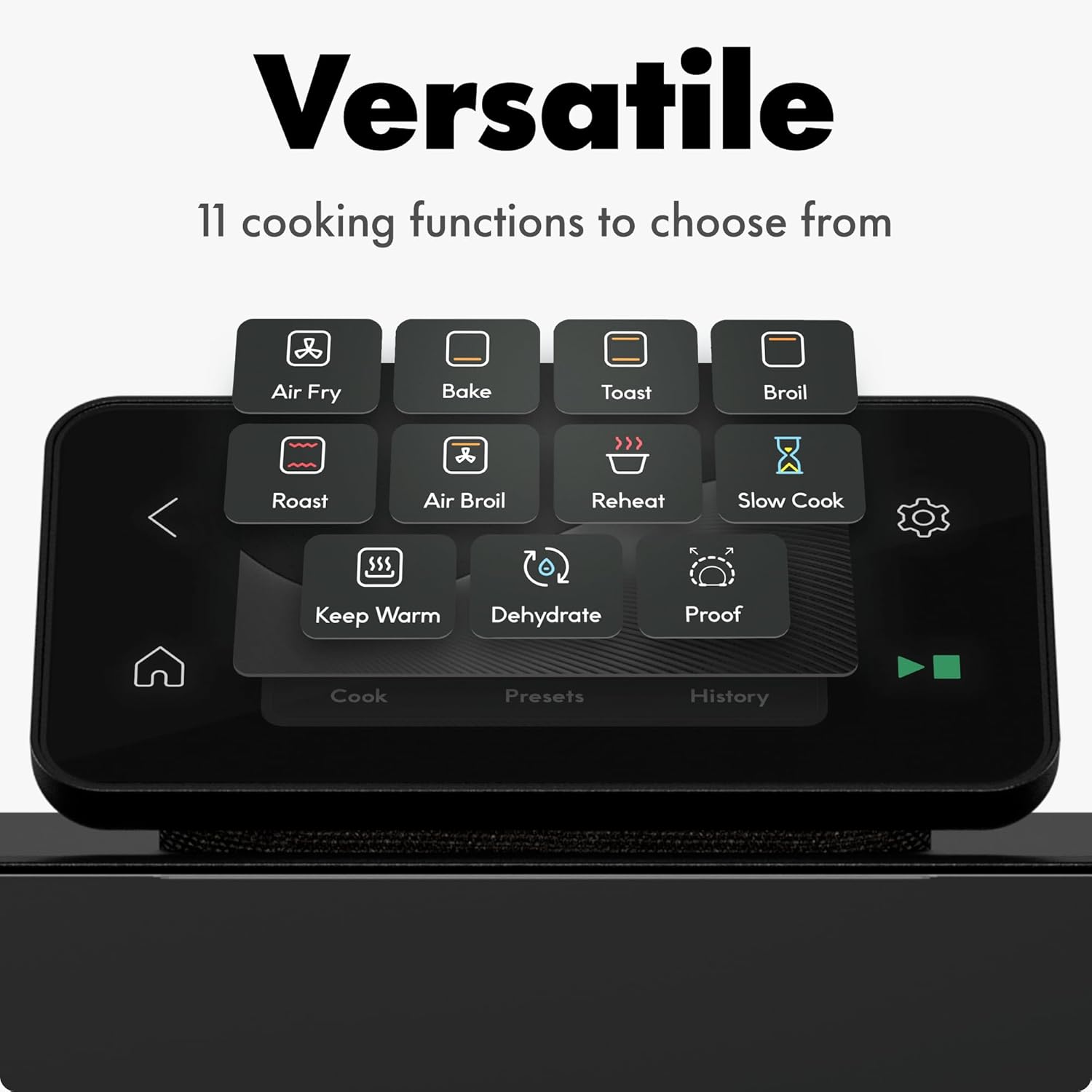 Thumbnail 3 de CHEF iQ MiniOven 25 Qt Smart Toaster Oven 🍽