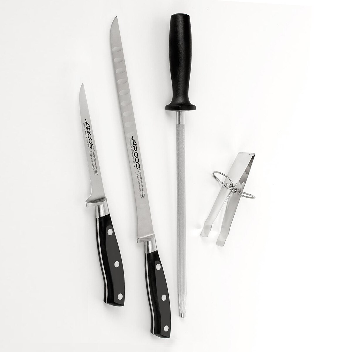 Thumbnail 1 de Arcos Set de jamón Riviera, 4 piezas 🍽️