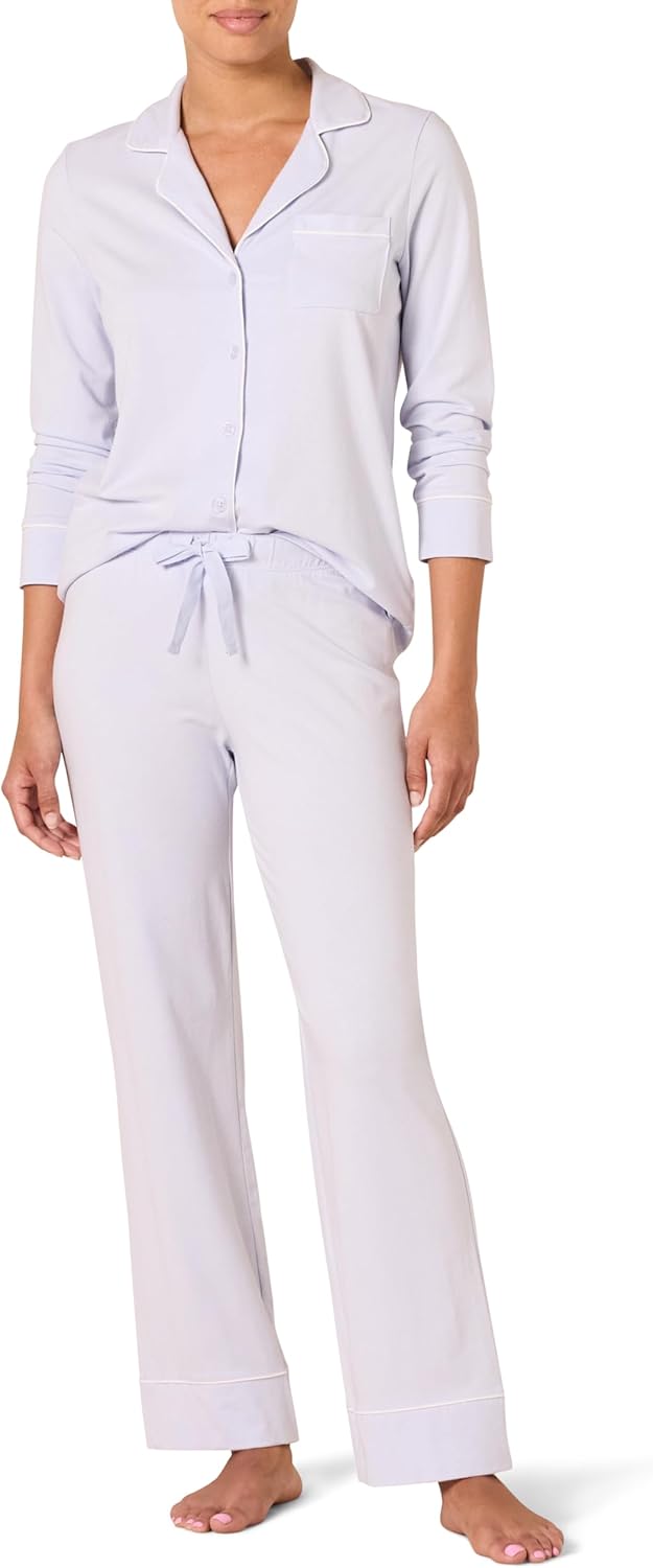 Thumbnail 6 de Amazon Essentials Women's Cotton-Modal Long-Sleeve Pajama Set