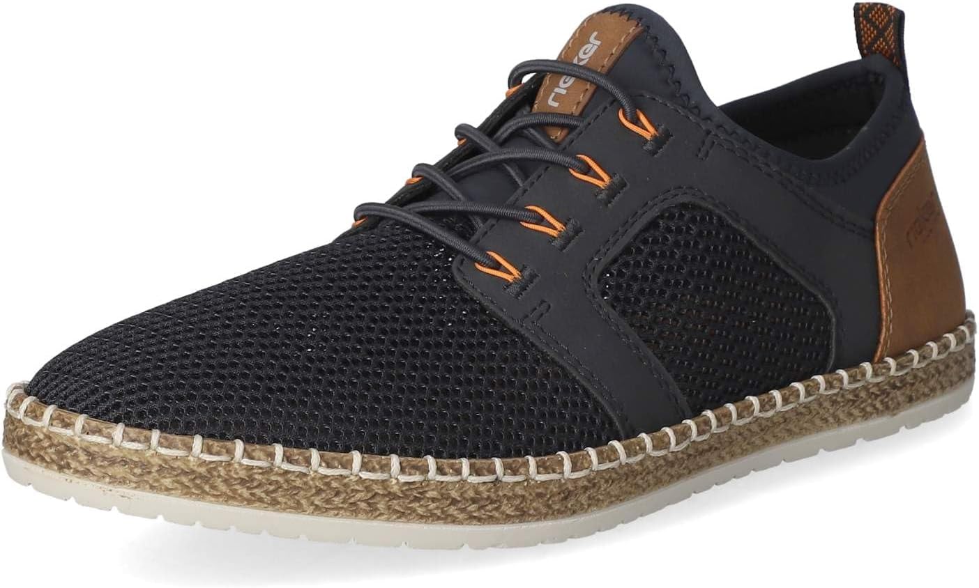Thumbnail 1 de Rieker Herren Schnürhalbschuh in Grau – bequemer Alltagsschuh mit atmungsaktiven Materialien