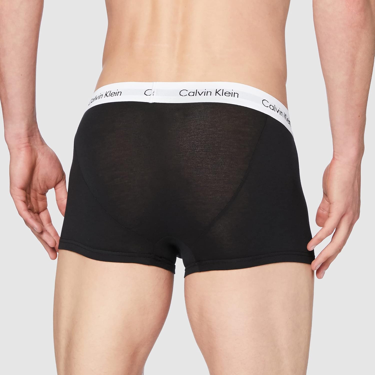 Thumbnail 2 de Calvin Klein Low Rise Trunk 3pk Bóxer Negro para Hombre 🖤