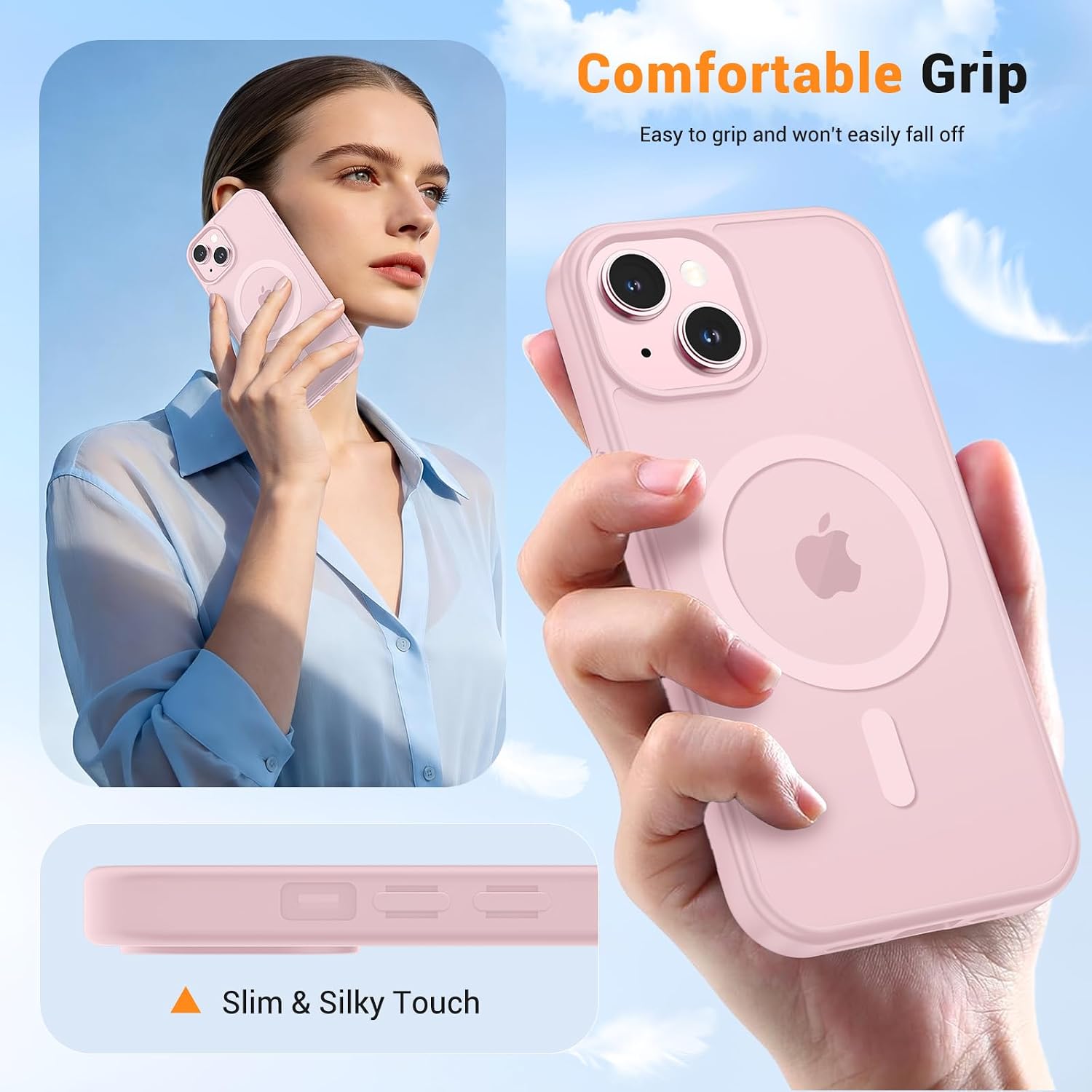 Thumbnail 6 de vnnink iPhone 14 Plus Case Magnetic 4-Airbags