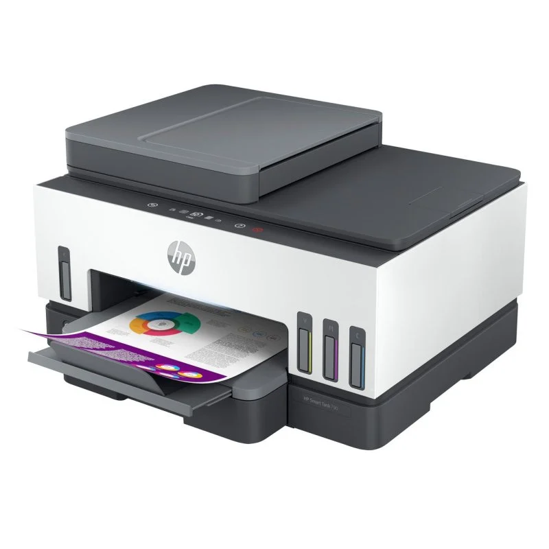 Detalle 2 de HP Smart Tank 790 multifunción color con tanque, WiFi/Ethernet, fax y dúplex automático