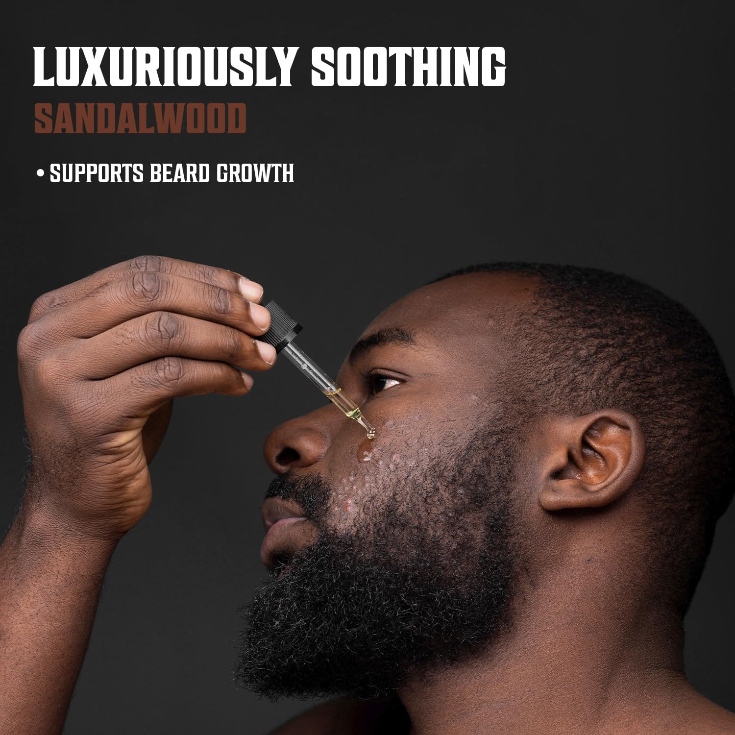 Detalle 2 de Viking Revolution Beard Oil Sandalwood 1 Pack