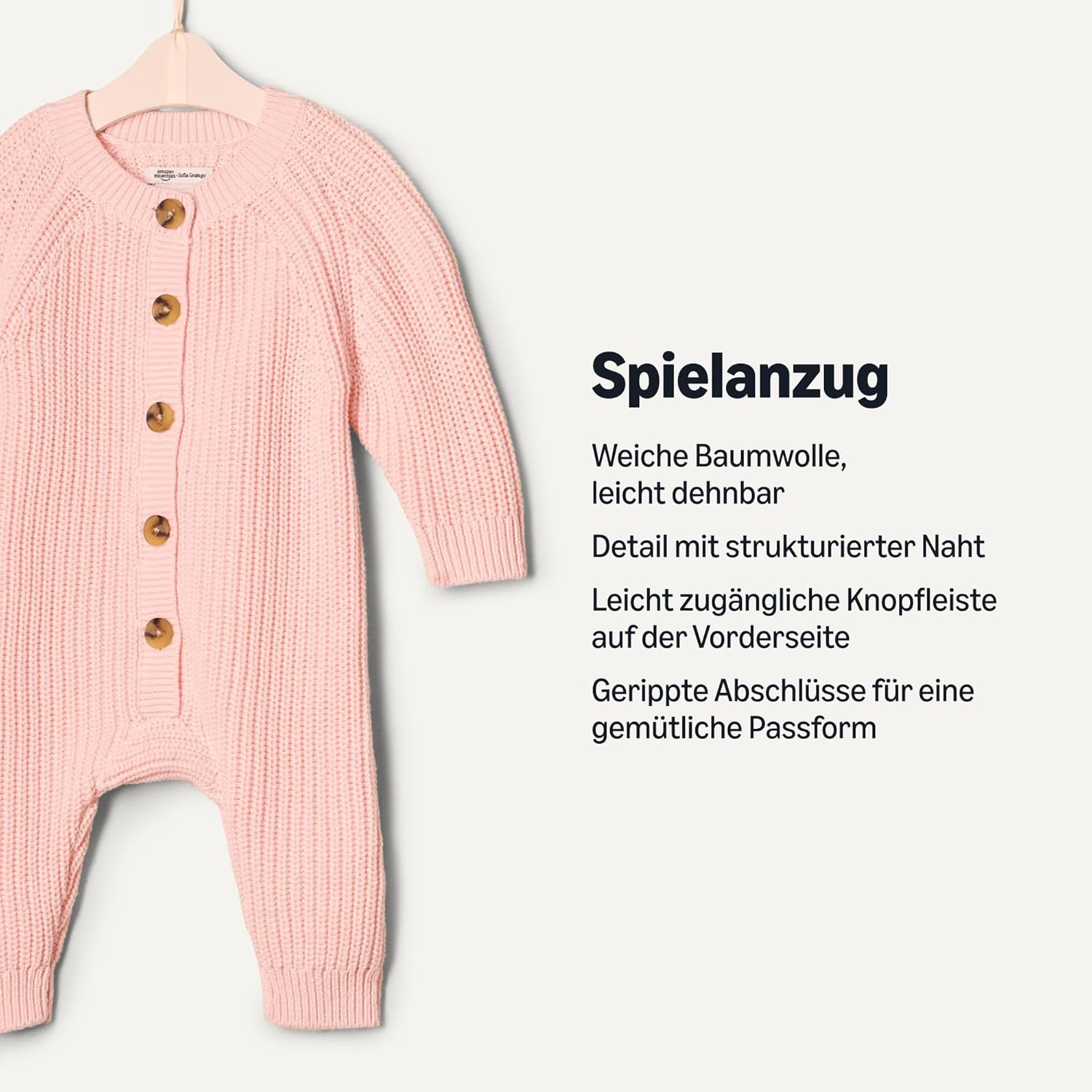 Thumbnail 2 de Unisex Baby-Strick-Overall von Amazon Essentials x Sofia Grainge