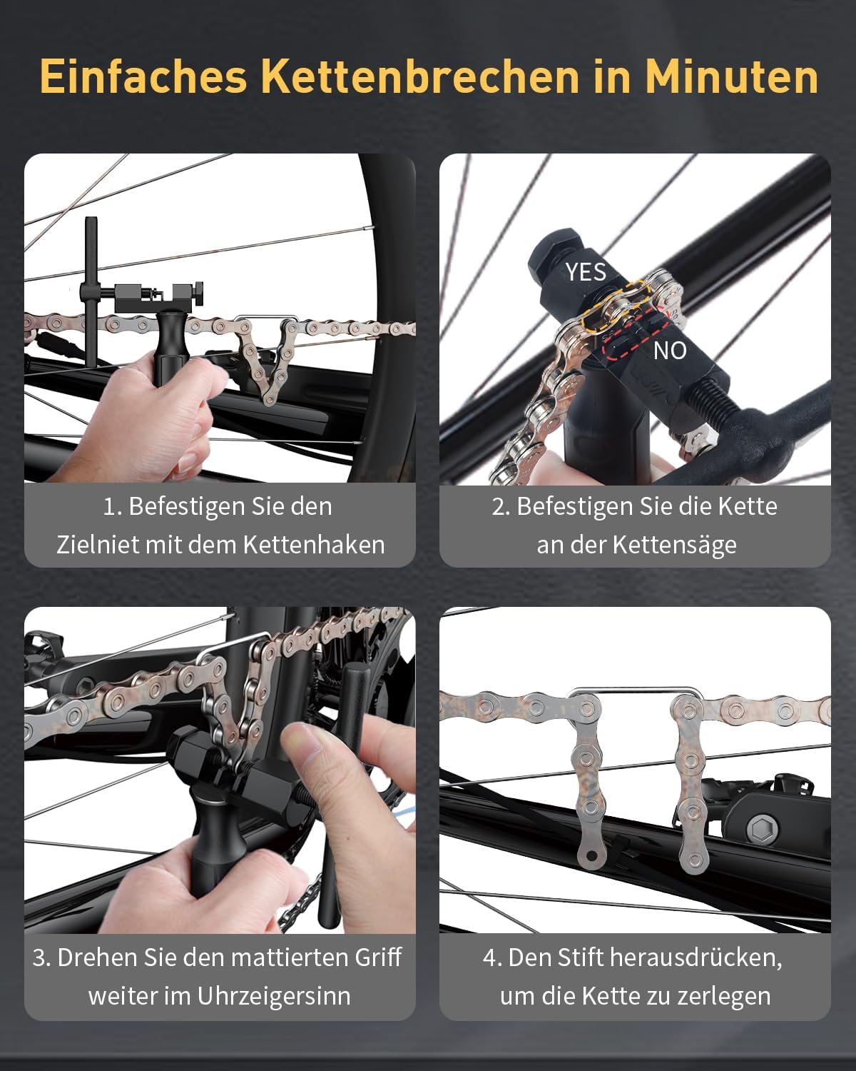 Thumbnail 5 de Pawfly Pawfly-HY8511 kettingpons voor 5- tot 12-speed en single-speed