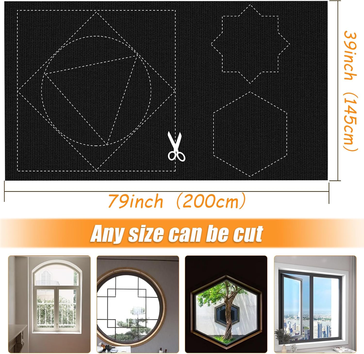 Detalle de Blackout Window Cover 79 x 57 in.