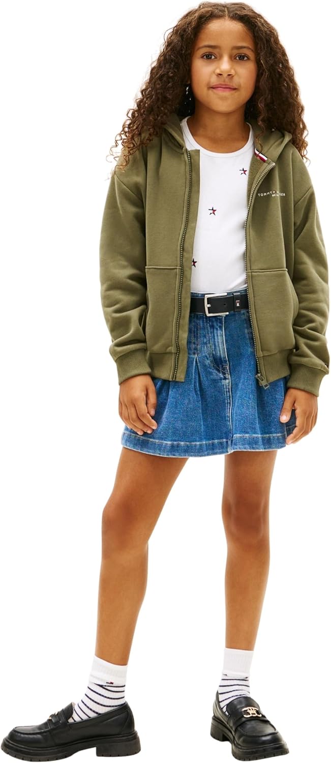 Thumbnail 6 de Tommy Hilfiger Mini Corp Zip Through Hoodie Ks0ks00726 – Felpa con cappuccio unisex bambini e ragazzi