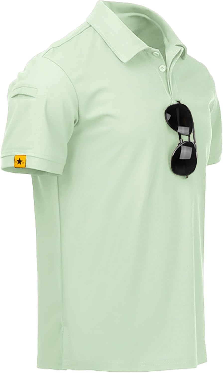 Detalle de JACKETOWN Polo Shirt Uomo Manica Corta 90% Poliestere