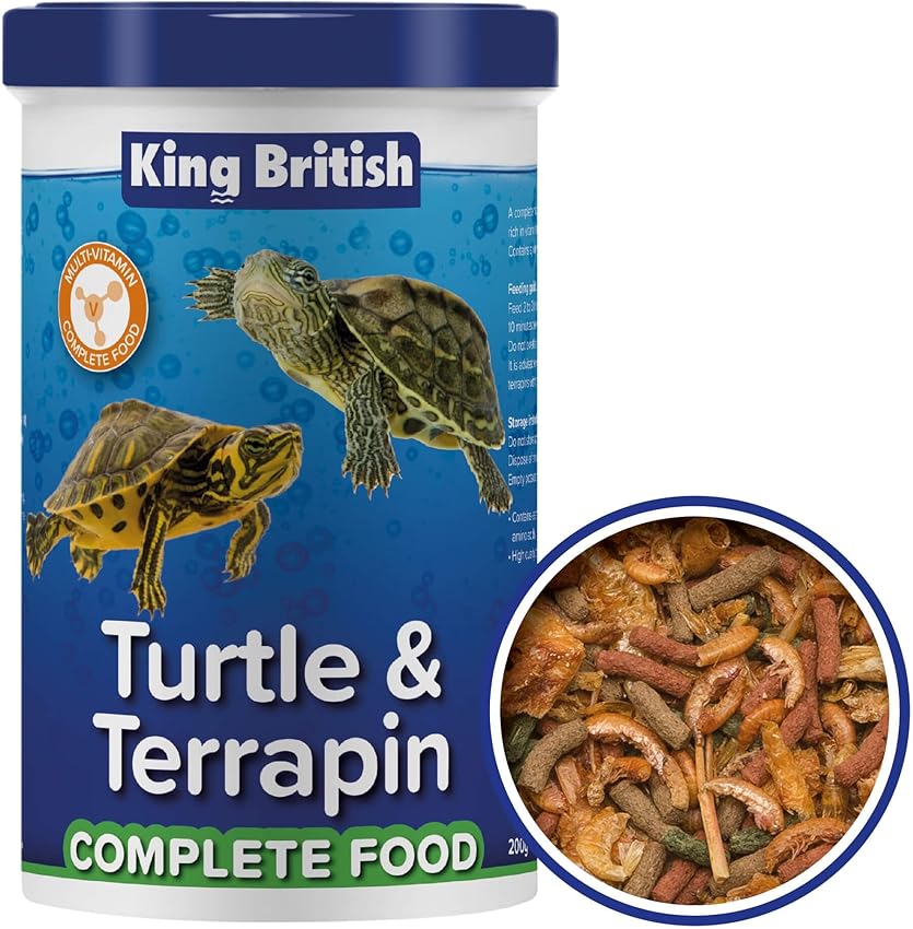 Thumbnail 1 de King British Alimento completo para tortugas 200 g 🐢