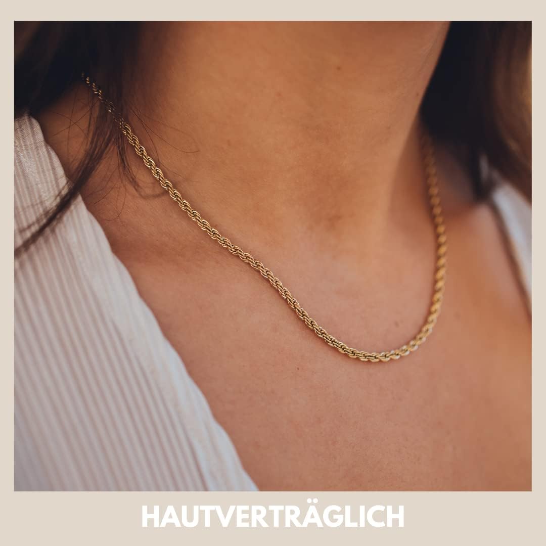 Thumbnail 1 de Good.Designs Chaîne Roi Or & collier-cordon femme sans pendentif