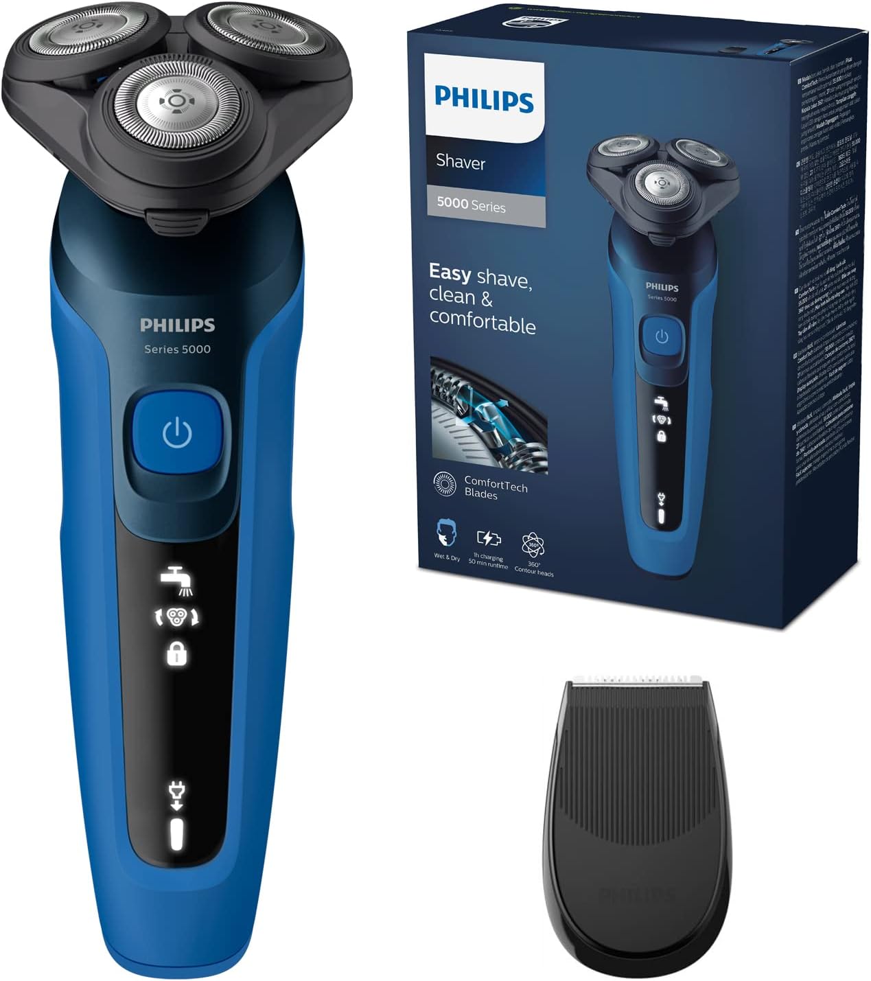 Philips Serie 5000 Afeitadora Eléctrica Hombre 💈 Precisión y comodidad