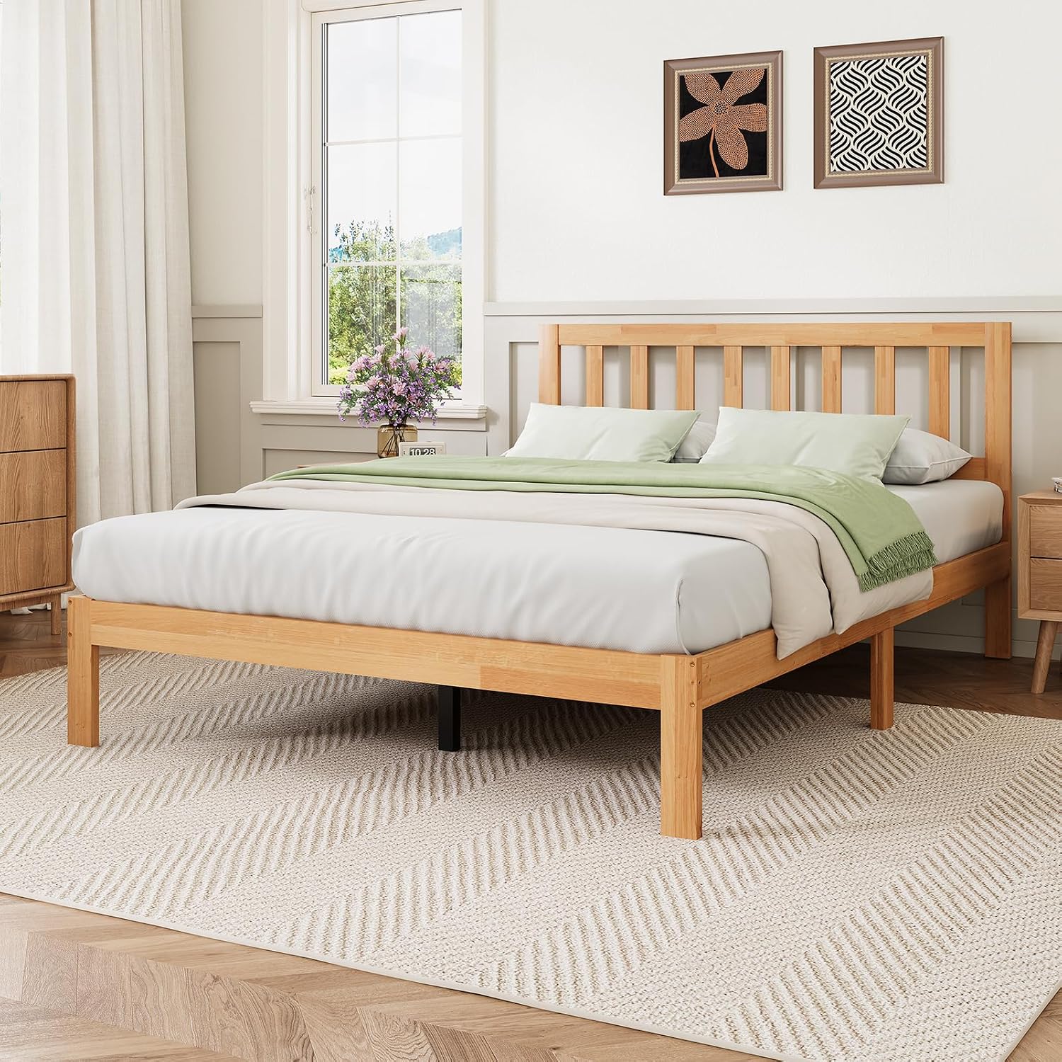 Detalle de Novilla Full Bed Frame, 12-Inch