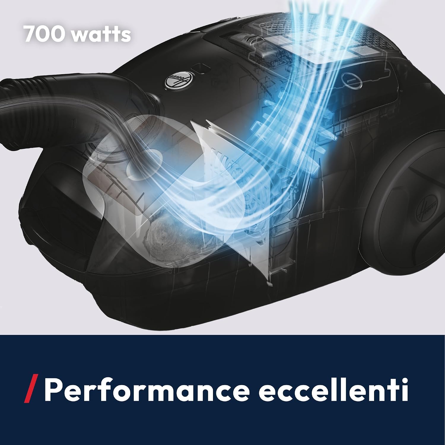 Detalle de Hoover Telios Aspirapolvere con sacco 3,5L 69 dBA