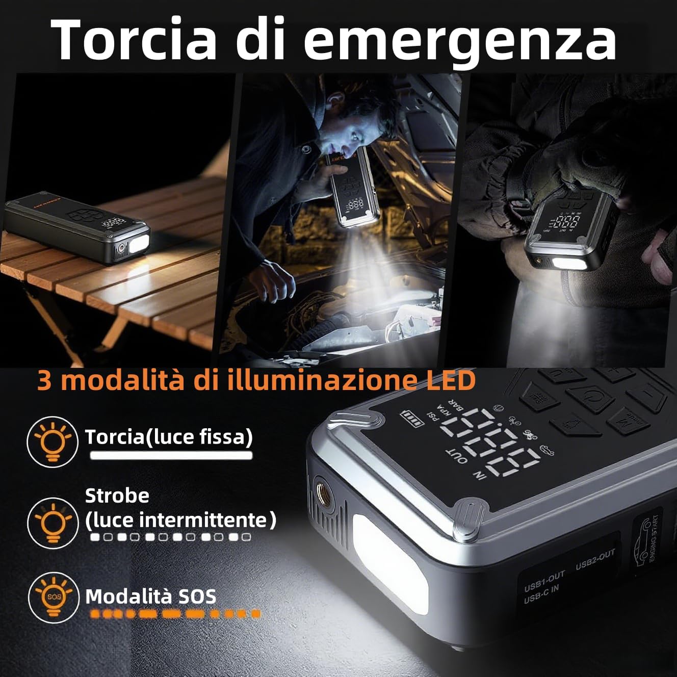 Thumbnail 4 de ACMOUNT W160 Booster 23800mAh 7000A