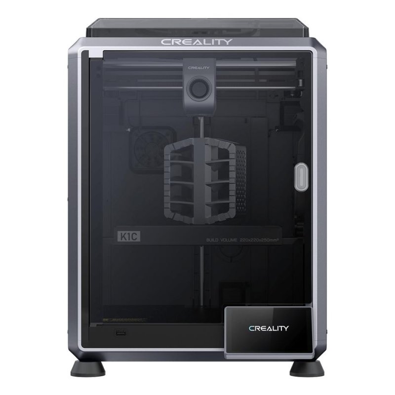Detalle de Creality K1C: Impresora 3D cerrada de 22x22x25 cm con wifi y purificador de aire