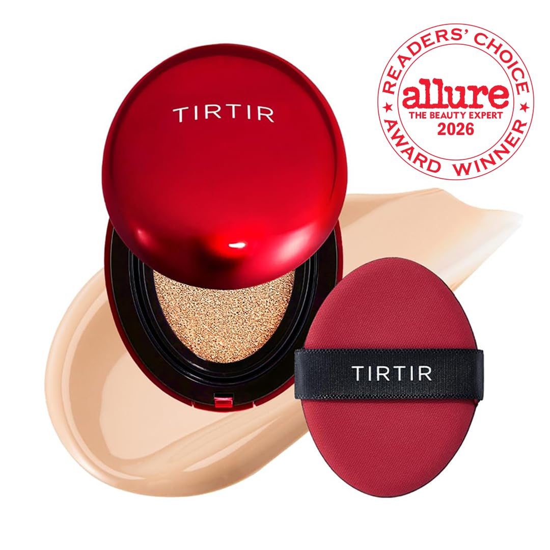 Detalle 2 de TIRTIR TIRTIRRED21 Mask Fit Red Cushion Foundation, #21N Ivory, Satin Glow