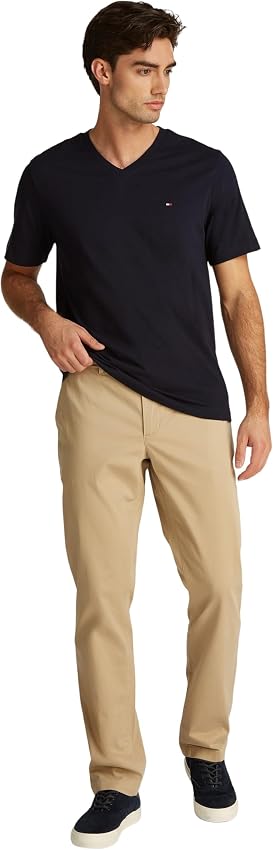 Detalle 2 de Tommy Hilfiger Essential tee camiseta L Azul 1 unidad