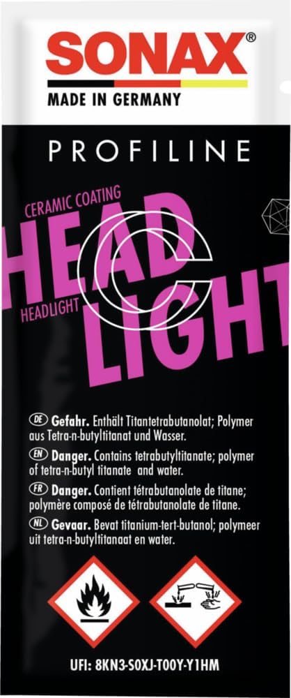 Thumbnail 1 de SONAX PROFILINE Headlight coating (50 ml) – protection céramique durable pour phares en plastique