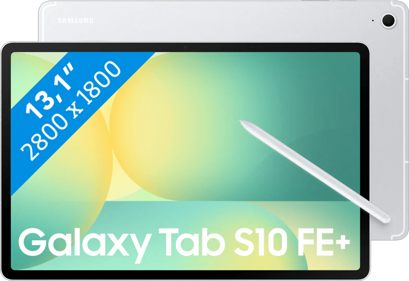 Detalle de Samsung Galaxy Tab S10 FE Plus 13,1 Zoll, 128 GB, Wi‑Fi, Silber