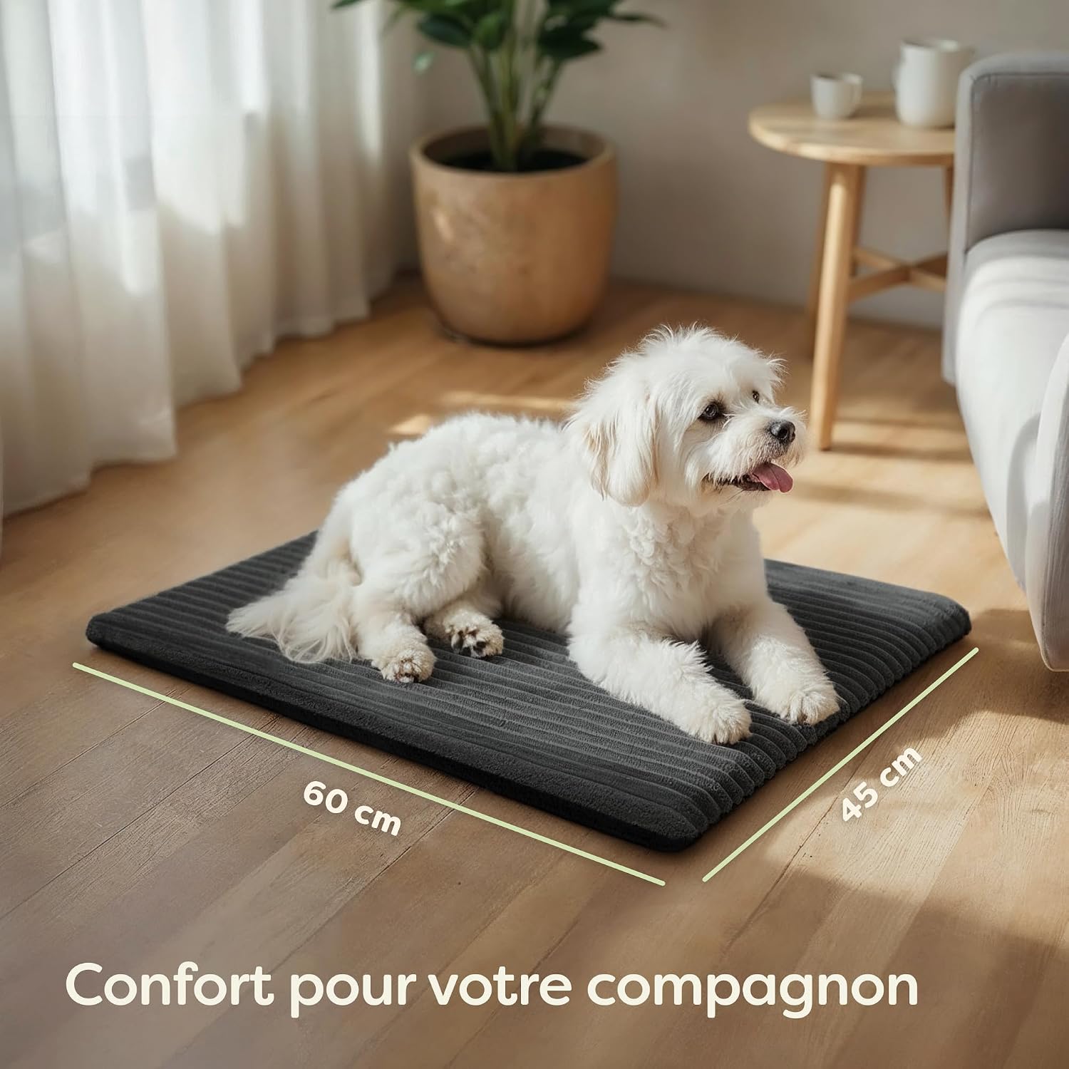 Detalle de Tapis auto chauffant pour chat 60x45 cm