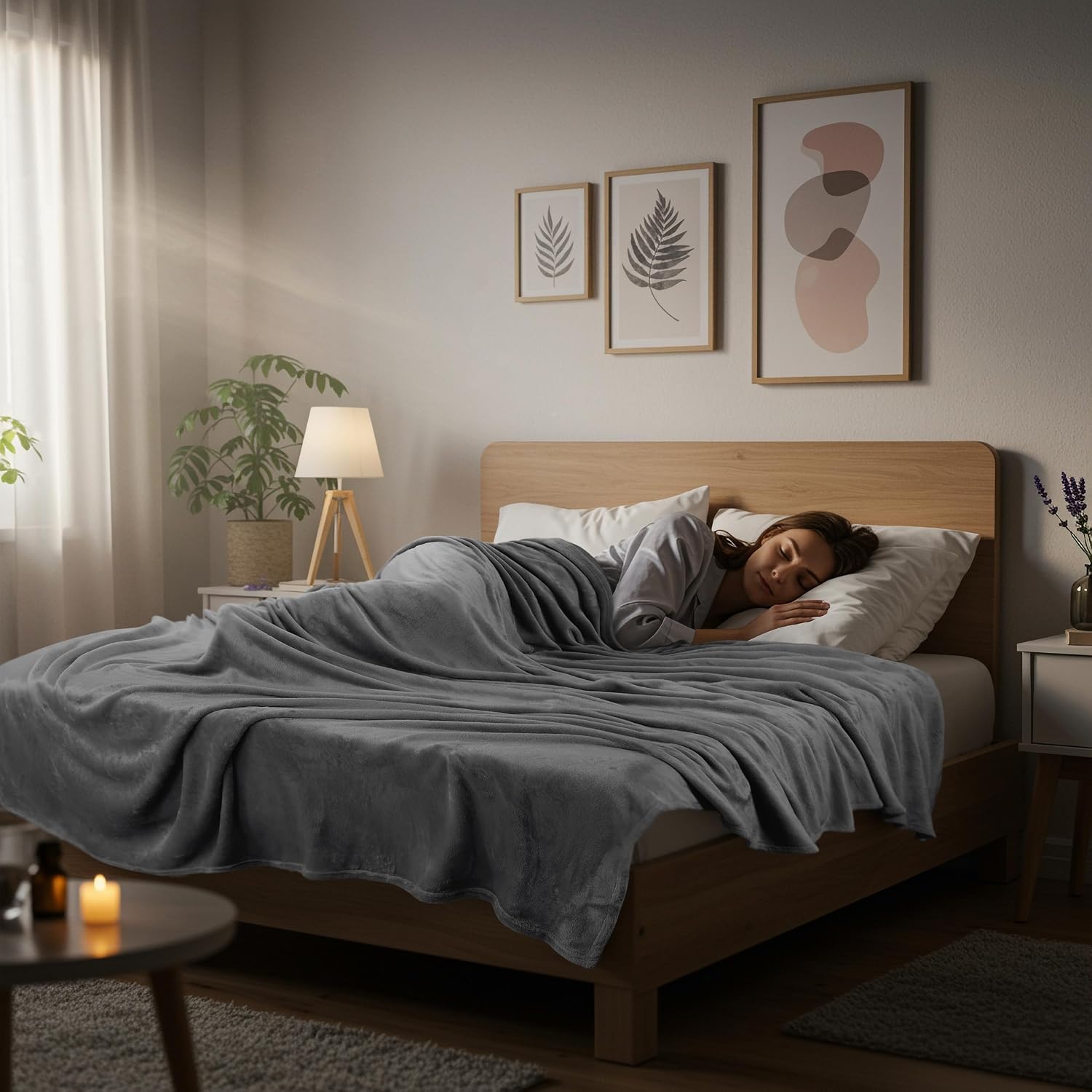 Thumbnail 5 de Utopia Bedding Manta Forro Polar 300 g/m² King