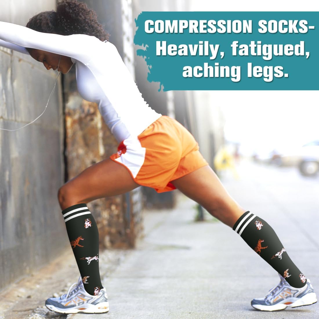 Thumbnail 3 de Laite Hebe Compression Socks 6 Pairs