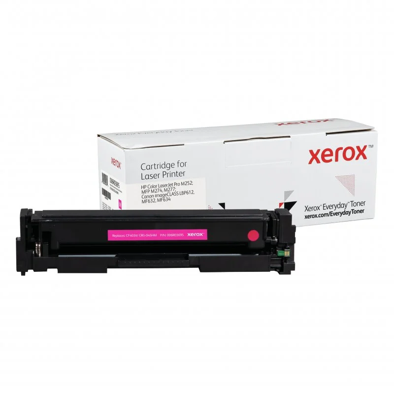 Detalle de Xerox Tóner Magenta compatible con HP CF403X/CRG-045HM | 2300 páginas