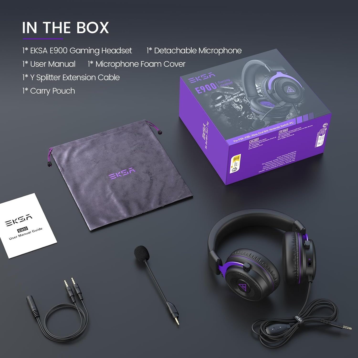 Thumbnail 6 de EKSA E900 Wired Gaming Headset