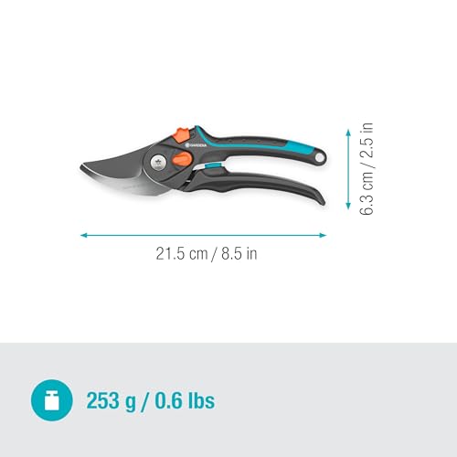Thumbnail 7 de Gardena PremiumCut Pro Flex Gartenschere: Bypass-Schnitt, 24 mm, ergonomische Griffe, PowerCoating