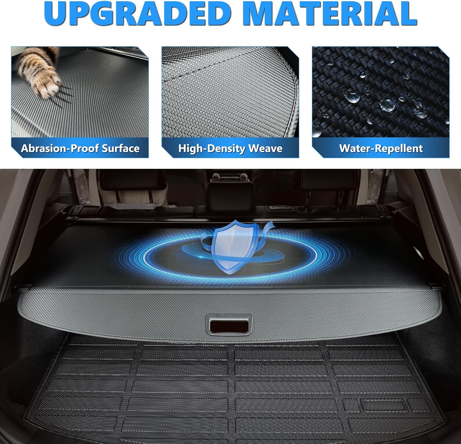 Thumbnail 6 de MIALUTY Retractable Cargo Cover for Tesla Model Y Juniper