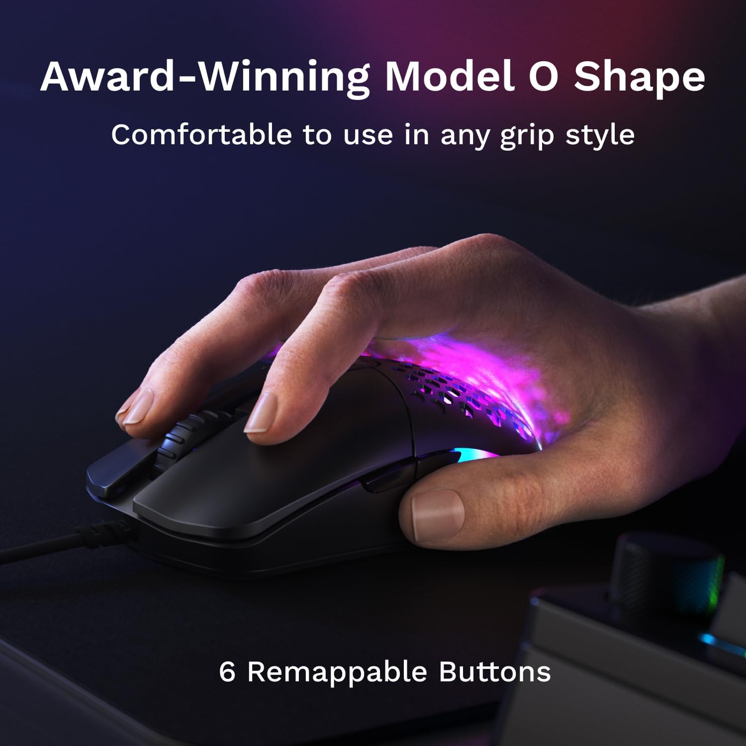 Thumbnail 3 de GLORIOUS Model O Eternal 55g Ultralight Mouse