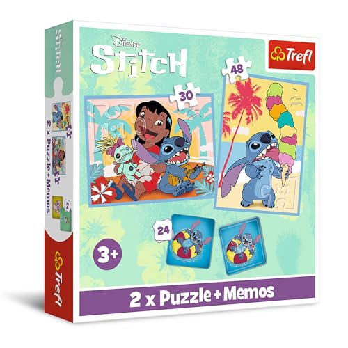 Detalle de Trefl Lilo & Stitch Journée Joyeuse 3 en 1 🎲
