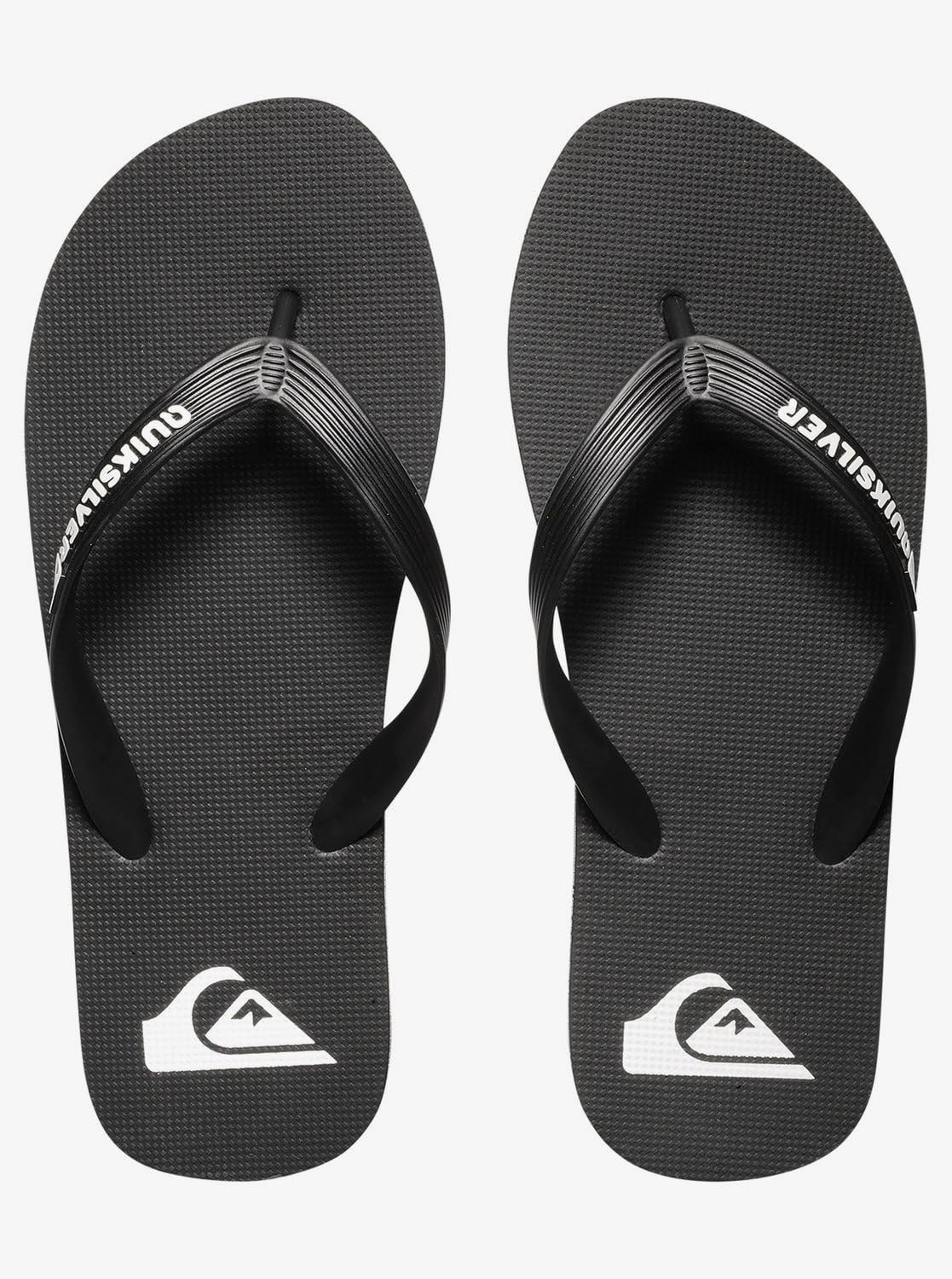 Detalle de Quiksilver Homme Molokai Sandale Noir – confort et polyvalence estivale