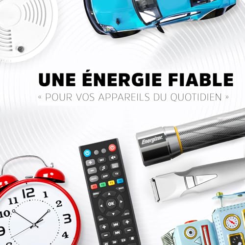 Detalle de Energizer Advanced piles AAA alcalines LR03 1,5 V, lot de 24