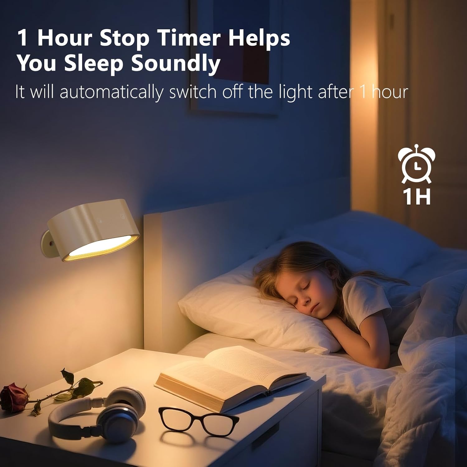 Detalle 2 de Coollamp Rechargeable Wall Light 1H timer ๐