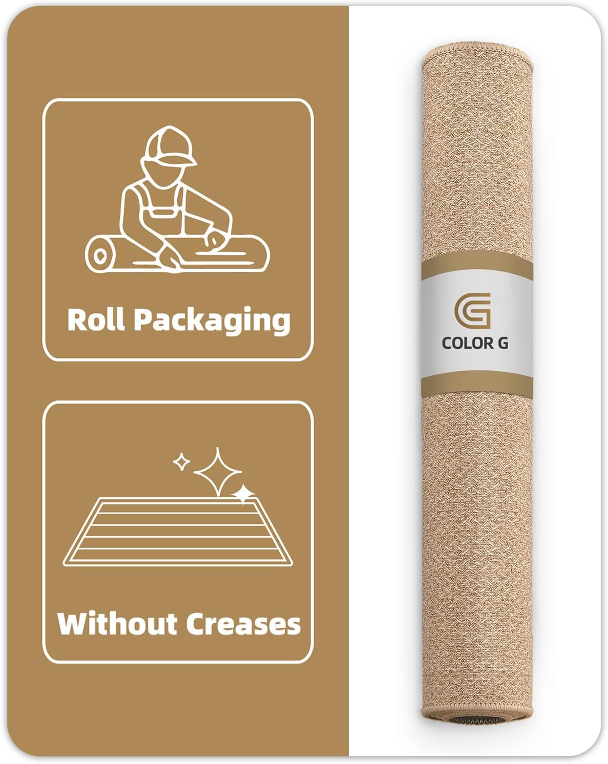 Thumbnail 3 de Color&Geometry Zerbino 44x76 cm Kaki 🏠