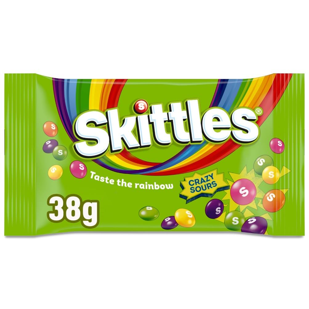 Thumbnail 3 de Skittles Crazy Sours – Vegane Saure Fruchtbonbons in Großpackung 14x38g