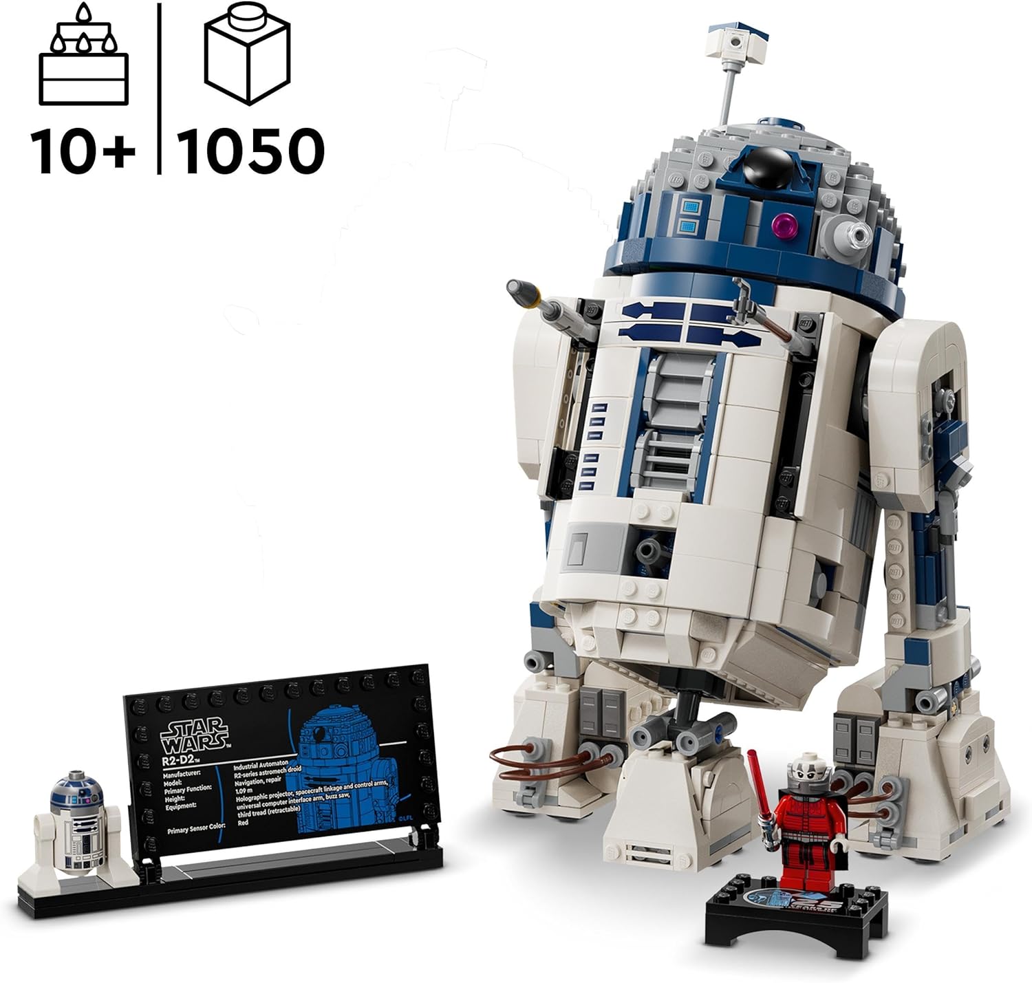 Thumbnail 1 de LEGO Star Wars 75379 R2-D2 : maquette à construire et déco, tête tournante et accessoires