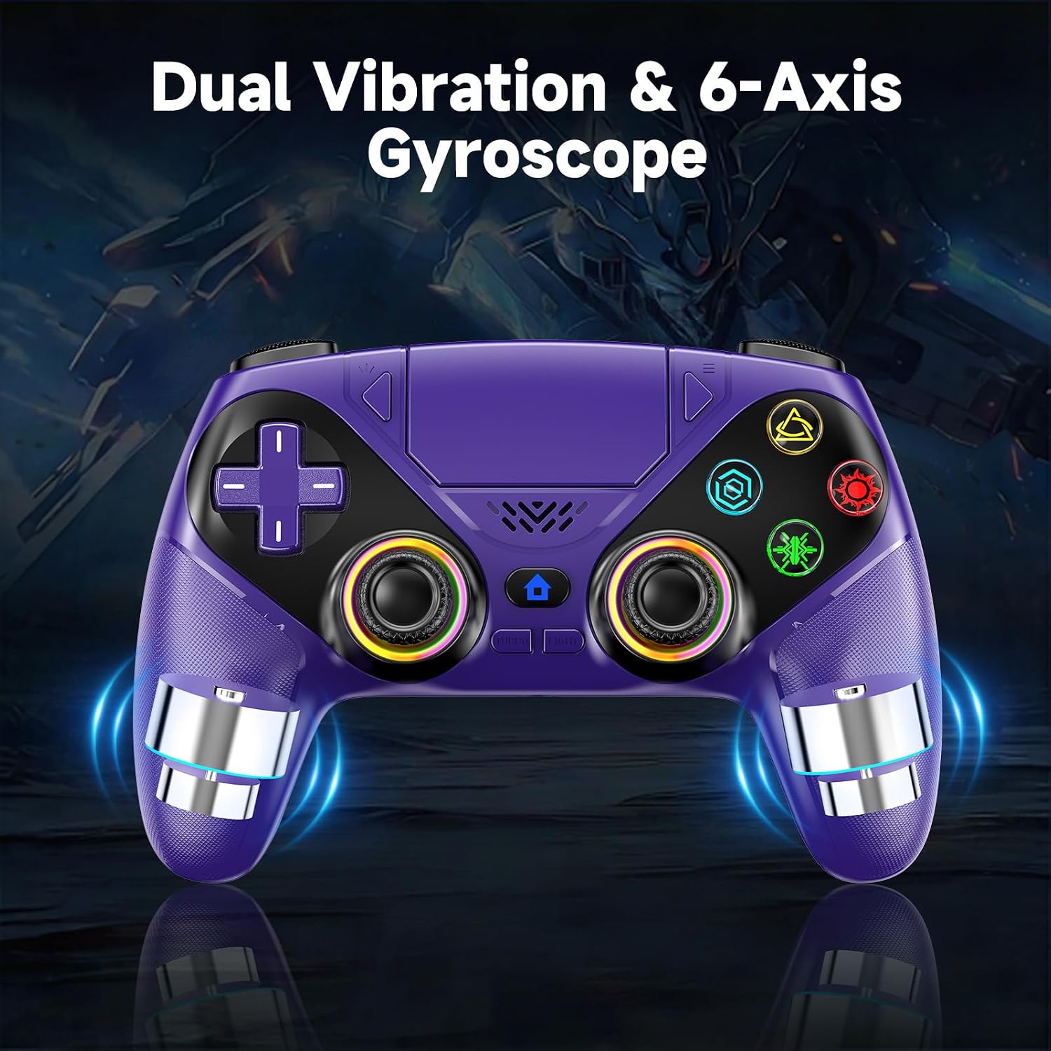 Thumbnail 3 de Nonbliep RGB Wireless Controller for PS5/Pro/Slim/PC review