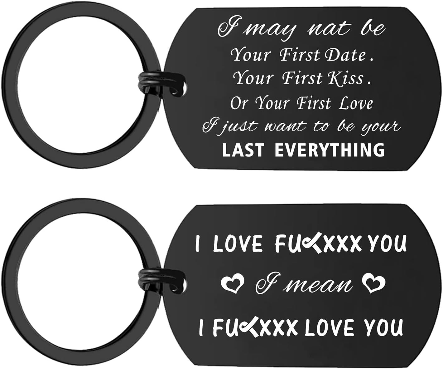Thumbnail 6 de Funny engraved keyring 1.2 inch ring