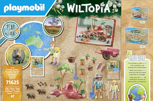 Thumbnail 4 de PLAYMOBIL Wiltopia 71625 Refugio Tejones Australianos 🌿 Eco Amigable