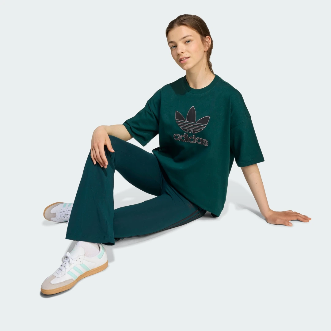 Thumbnail 2 de Adidas Mallas Adicolor verde 👖