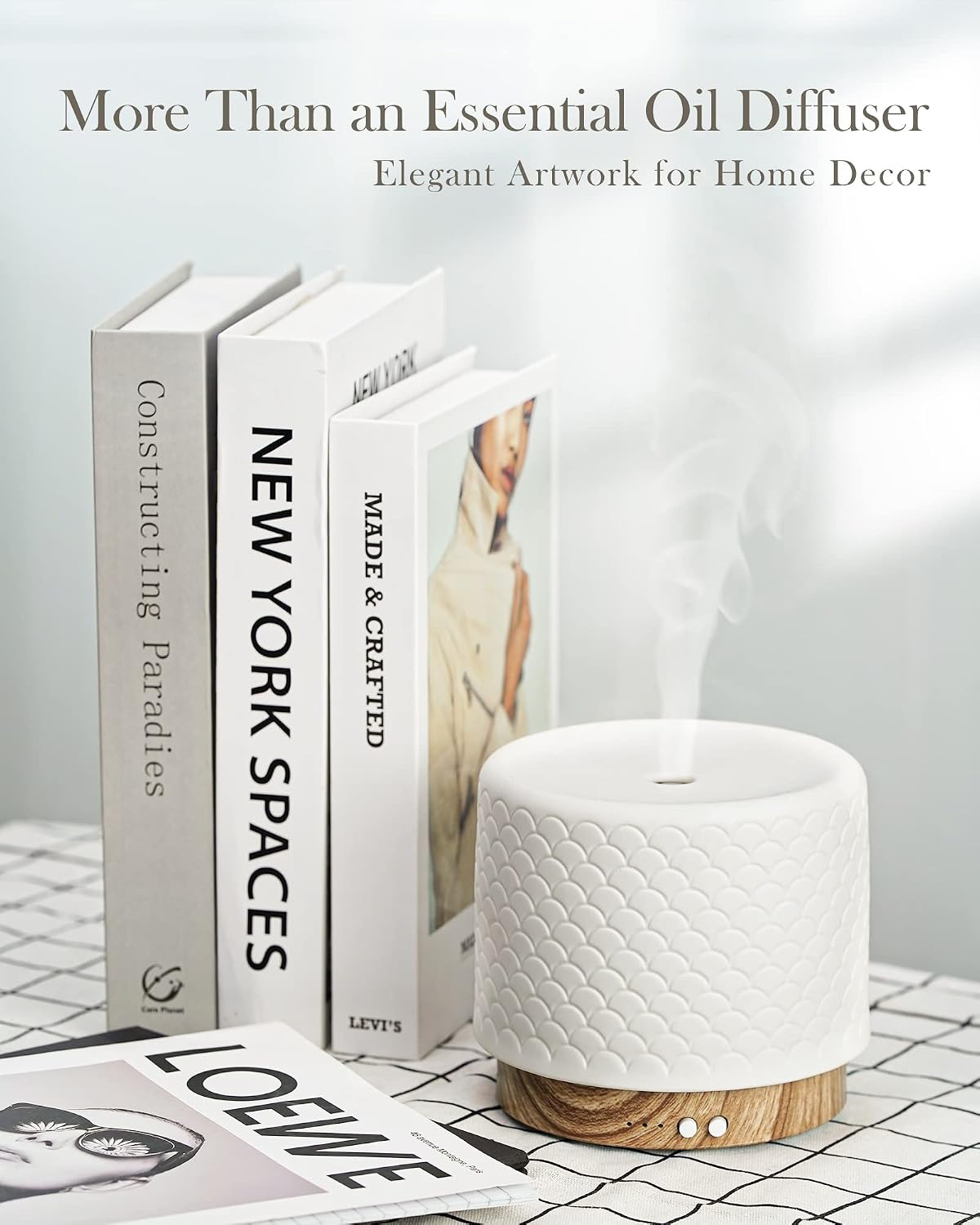 Thumbnail 4 de Onaboviva M5 Ceramic Essential Oil Diffuser, 280 ml Cool Mist with Timer