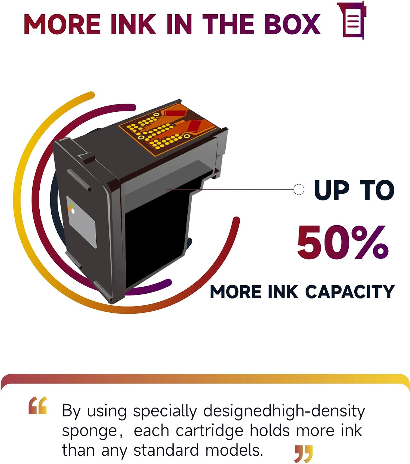 Thumbnail 3 de 304XL High Yield Black 750 Pages ink cartridge