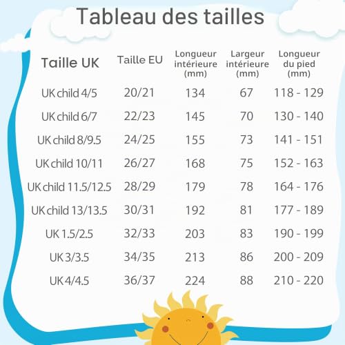 Thumbnail 6 de Kyopp Enfants Chaussons Garçons et Filles Respirants — Chaussons Doux Antidérapants pour Renard Rose 28/29 EU