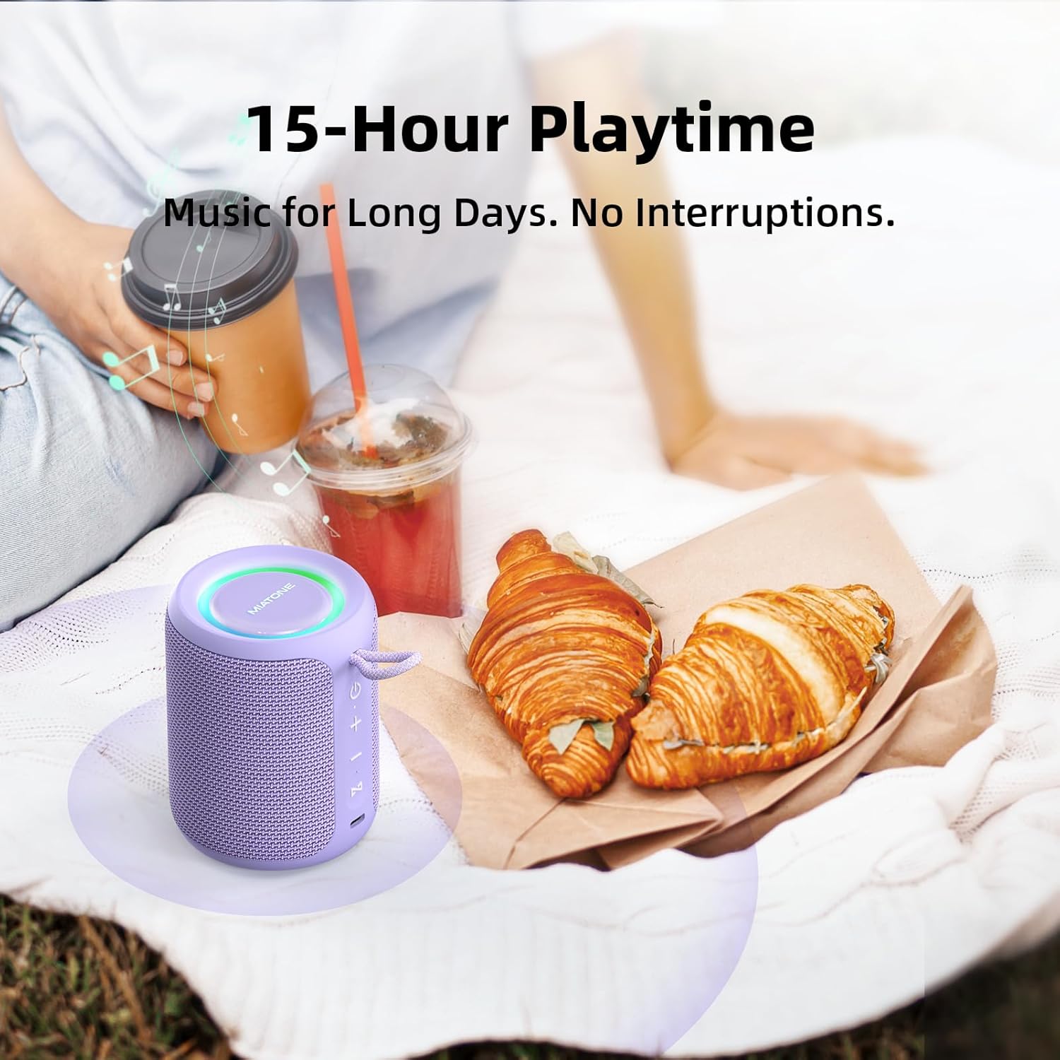 Detalle 2 de MIATONE Rush Pro Bluetooth speaker 20W