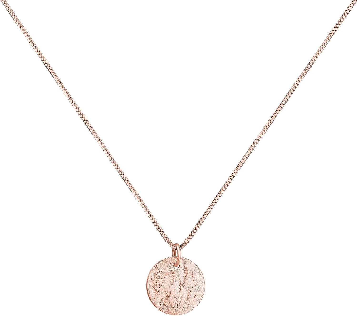 Detalle 2 de Elli Halskette 45 cm Damenkette Rosé vergoldet
