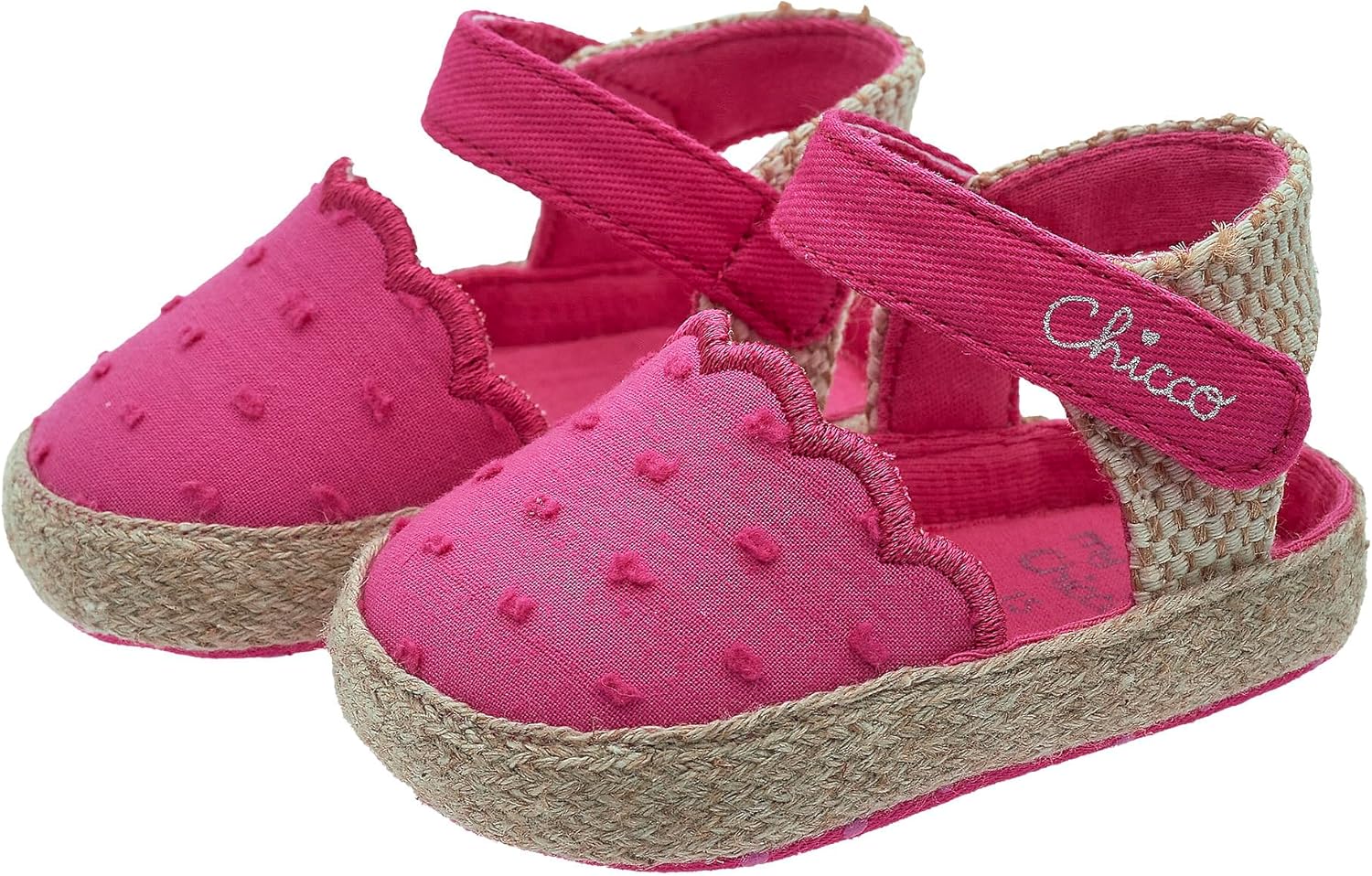 Detalle de Chicco Sandale Fille pour Nouveau-né avec Lanière – Confort à scratch